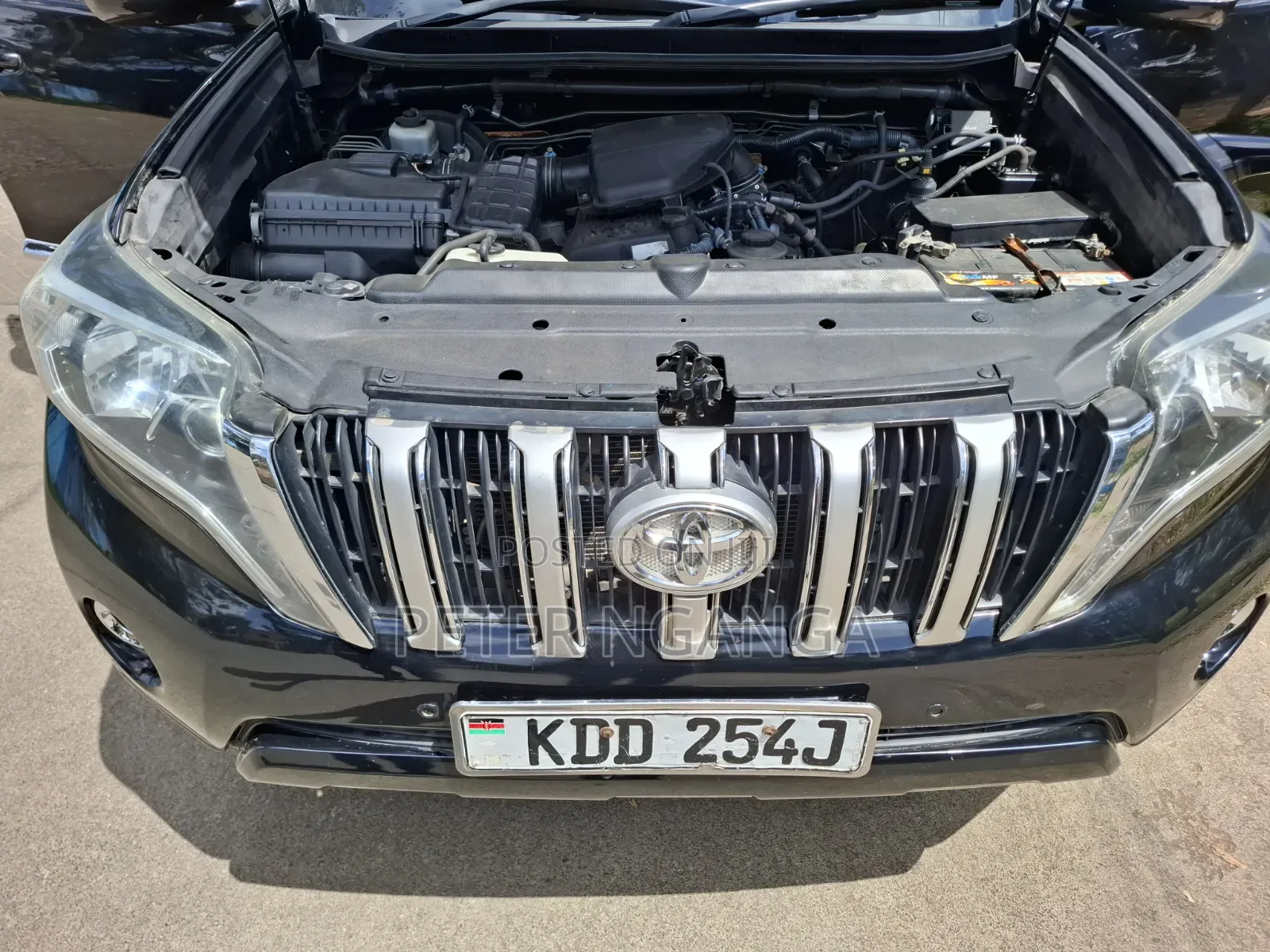 Toyota Land Cruiser Prado 2014 Matt Black