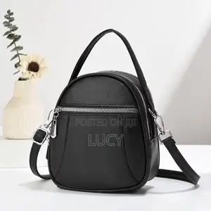 Trendy Multi-pocket Mini Backpack & Crossbody Bag