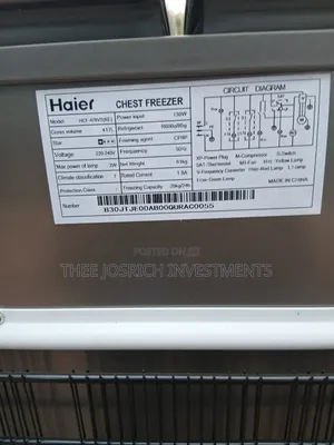 Haier Chest Freezer 417 Litres Double Door