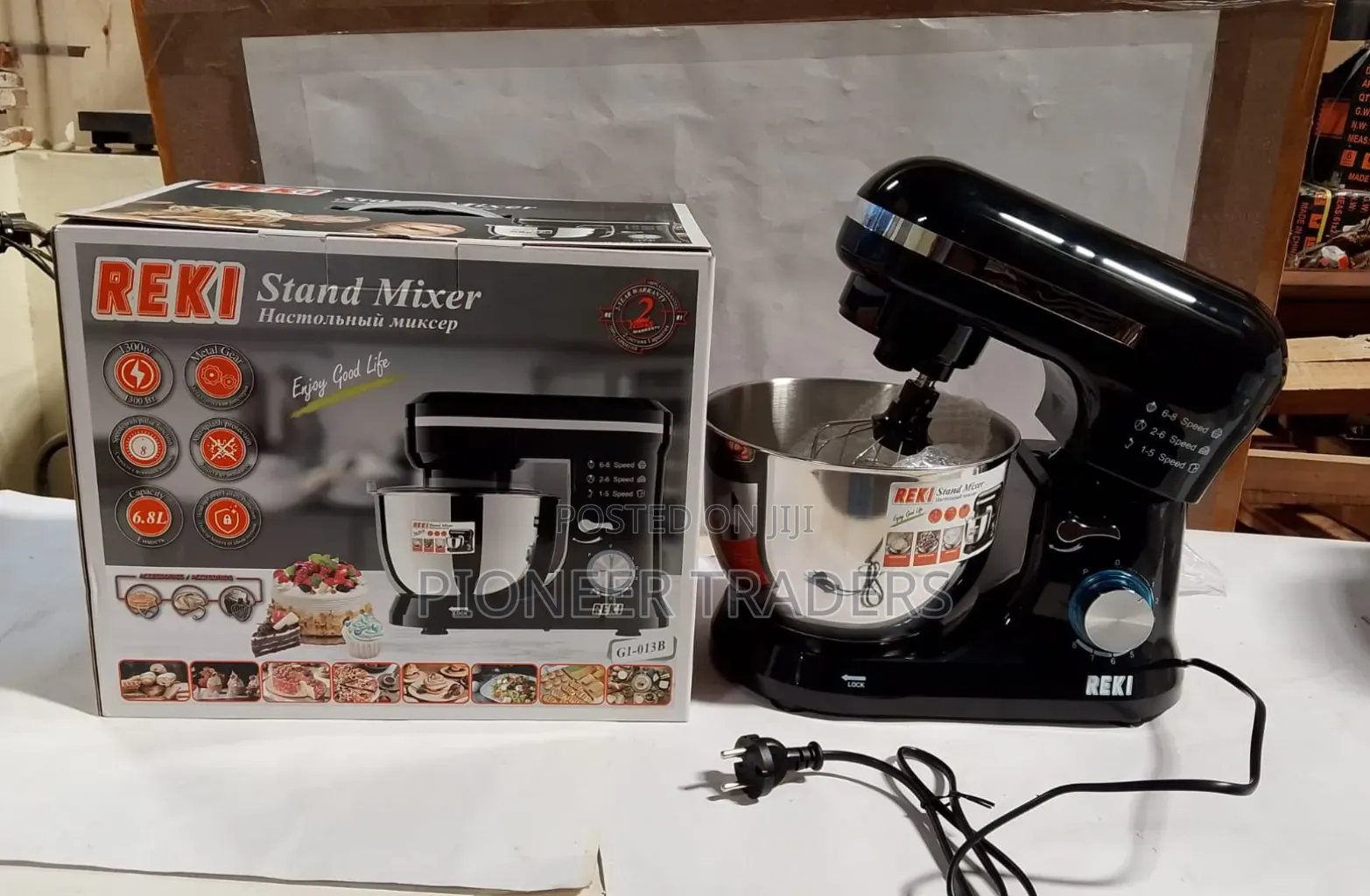 6.8 Litres Reki Stand Mixer