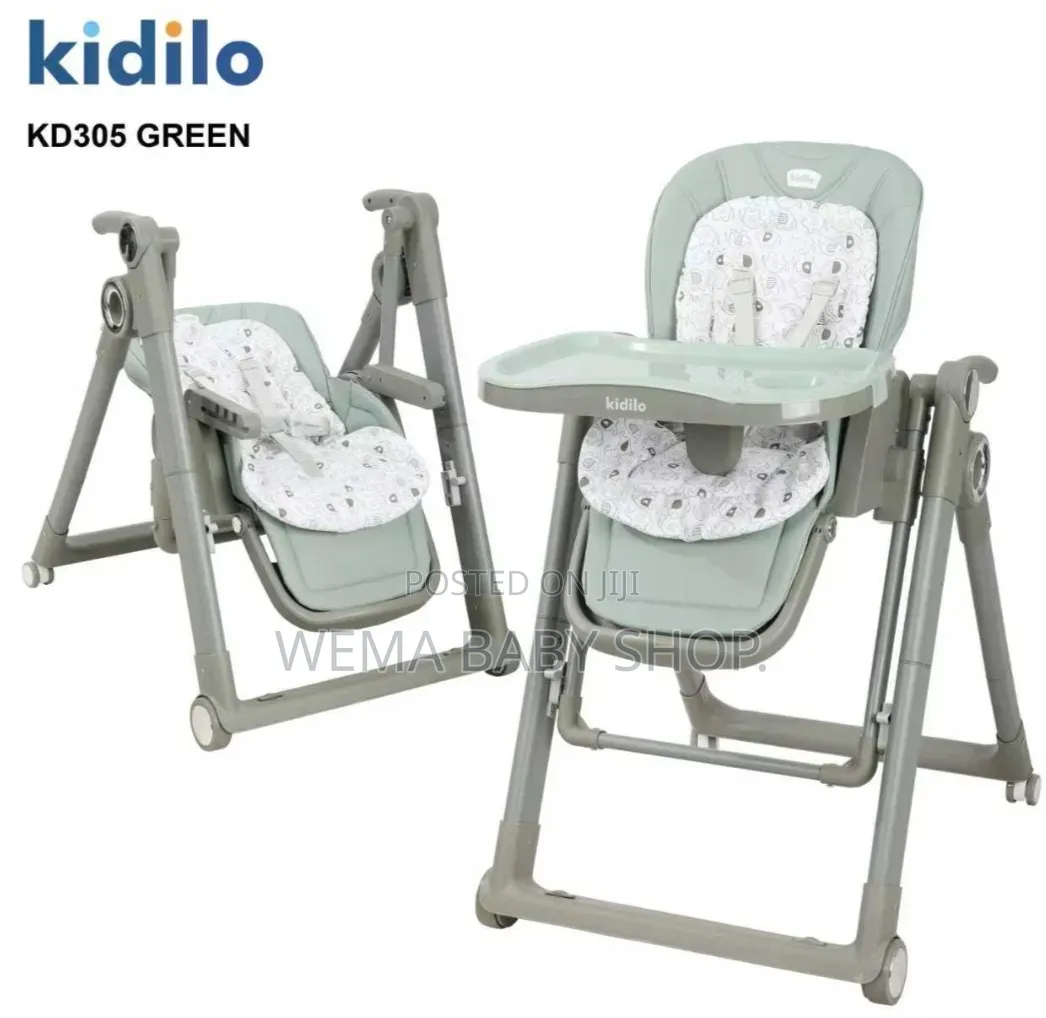 Kidilo Multifunctional Baby High Chair Swing