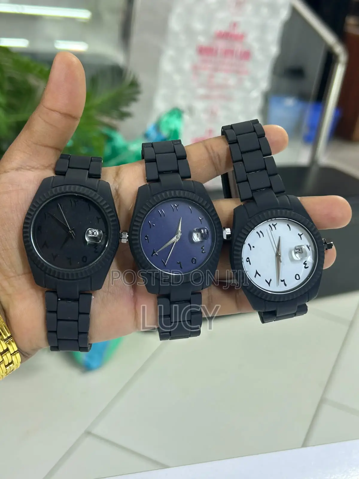 Sleek Matte Quartz Watches With Arabic Classic Dials