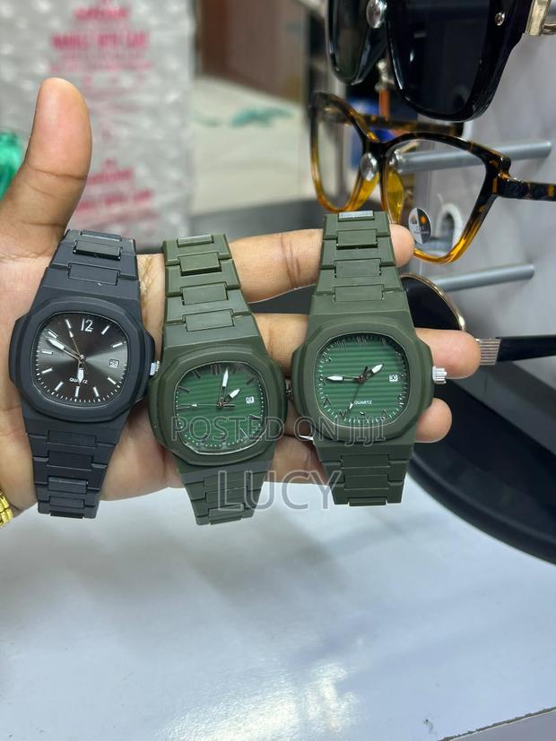 Sleek Matte Quartz Watches With Arabic Classic Dials - thumbnail 6