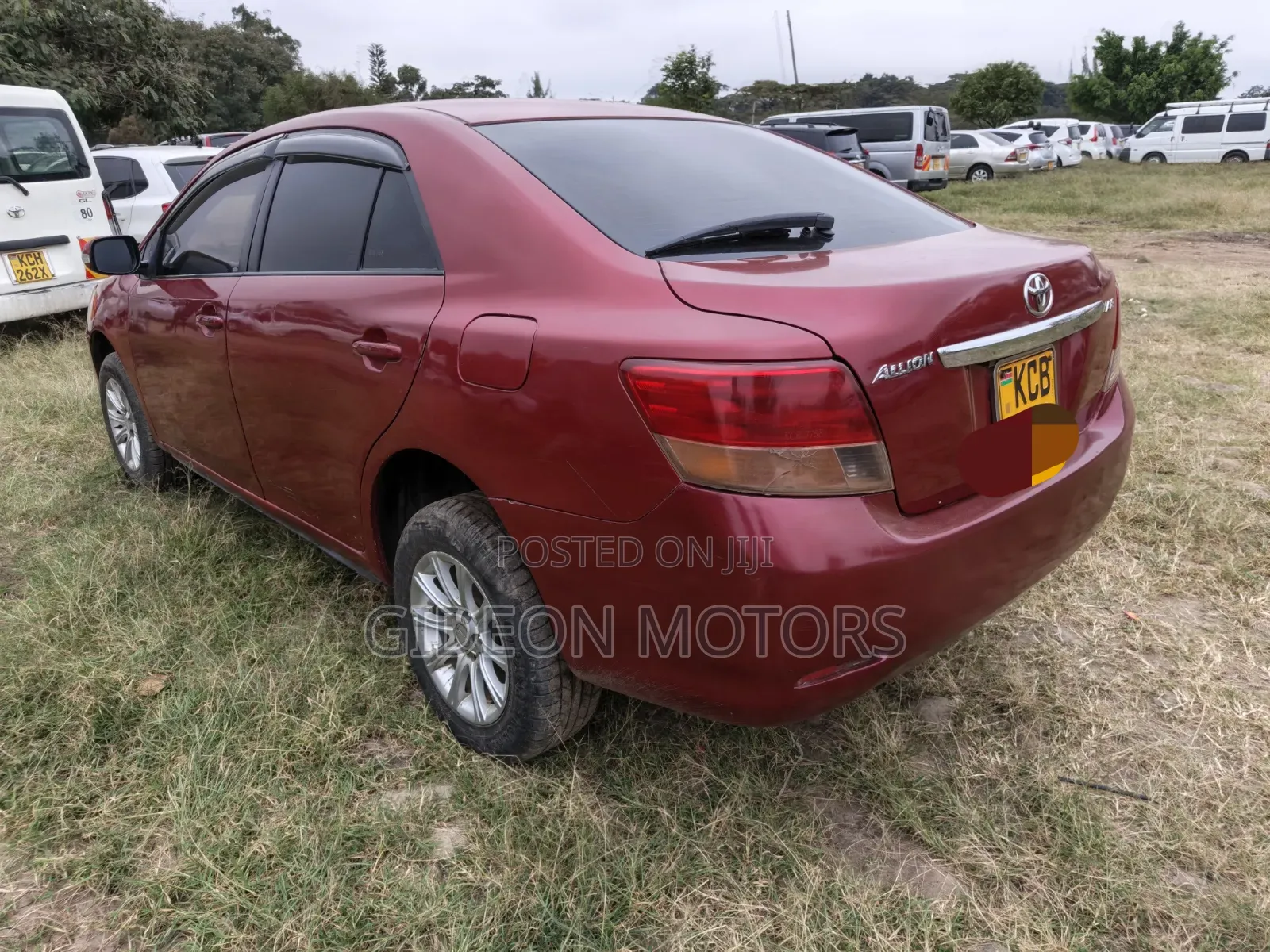 Toyota Allion 2008 Red