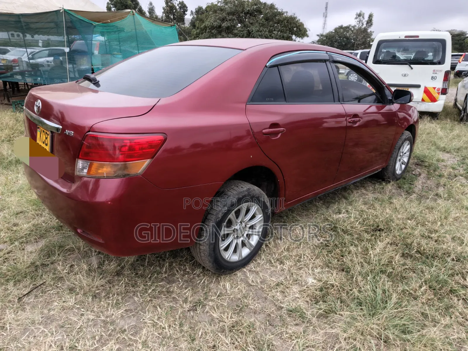 Toyota Allion 2008 Red