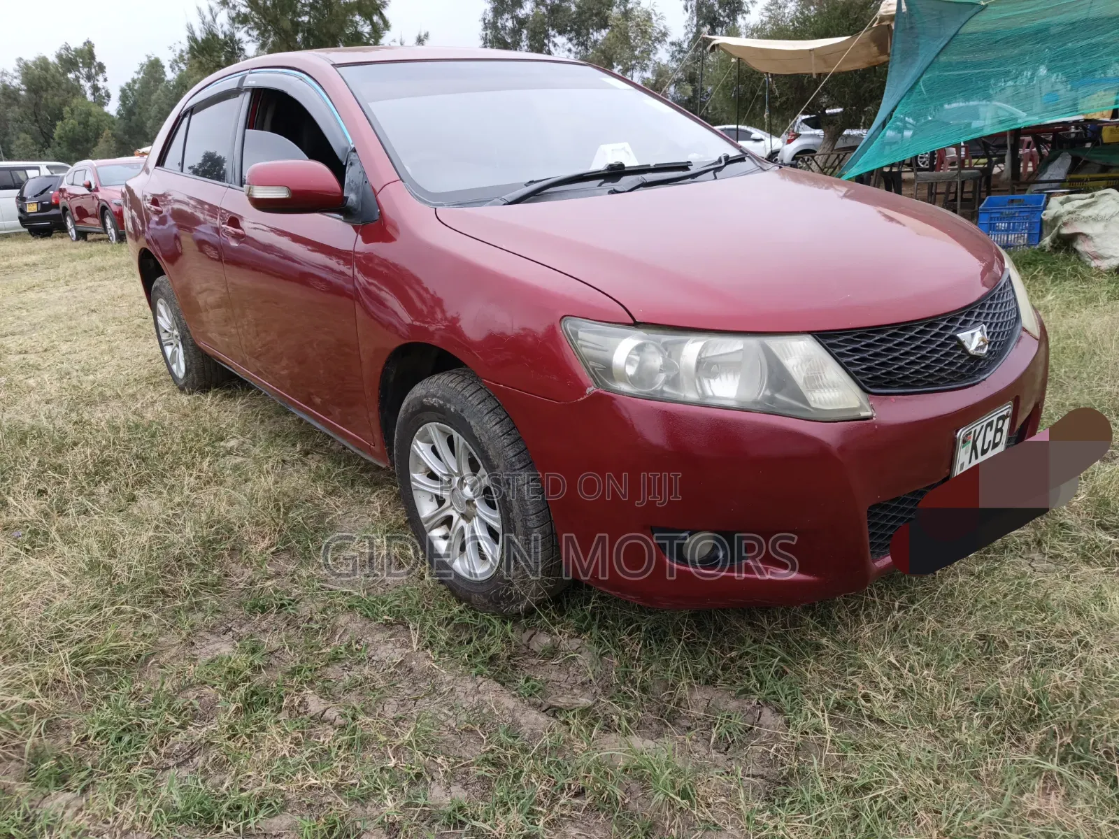 Toyota Allion 2008 Red