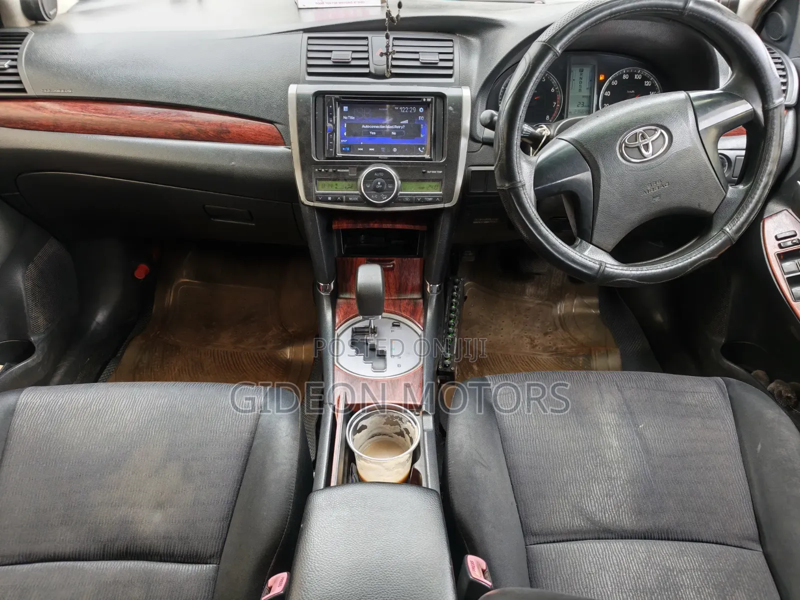 Toyota Allion 2008 Red