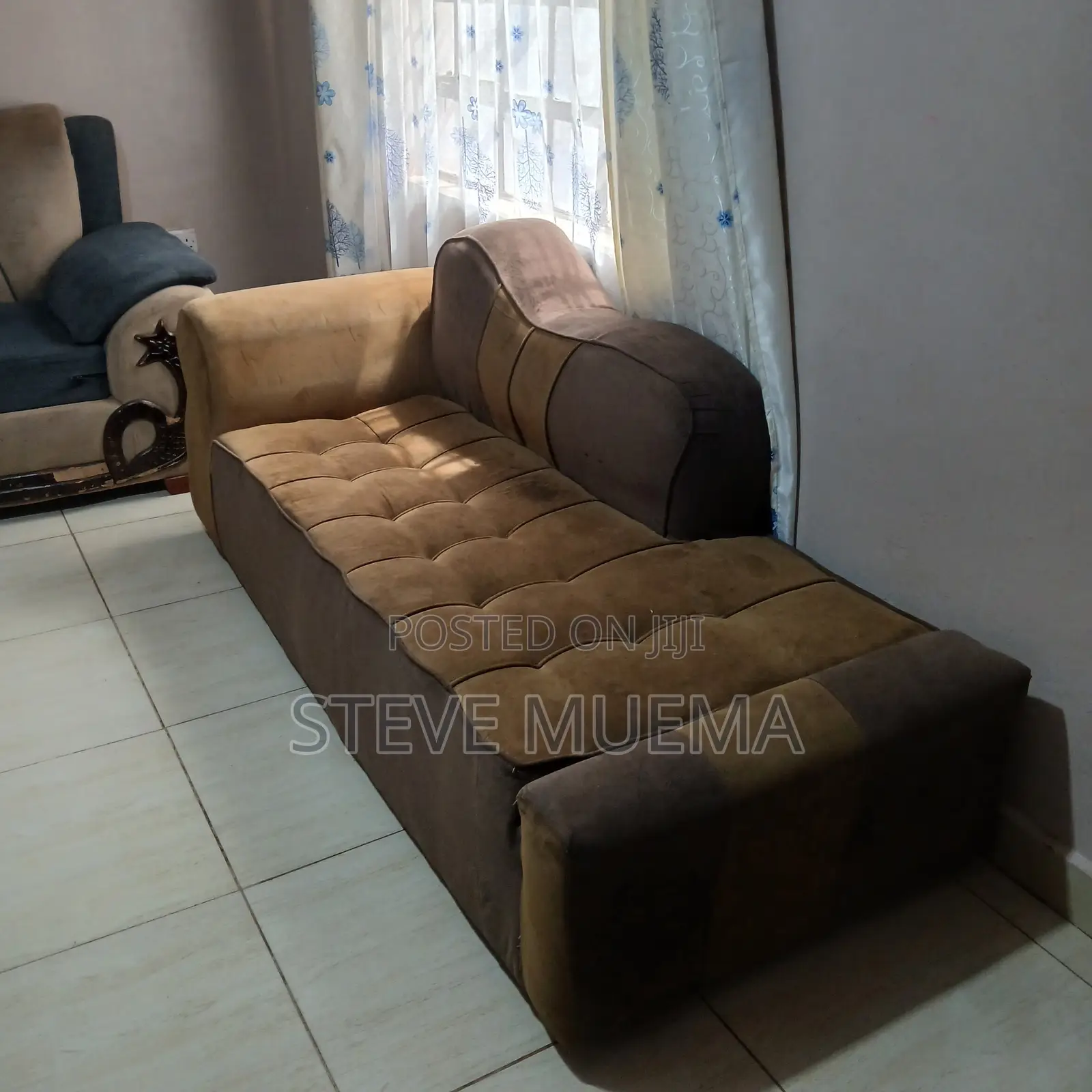 4 Seater Sofa Set and Sofa Bed.