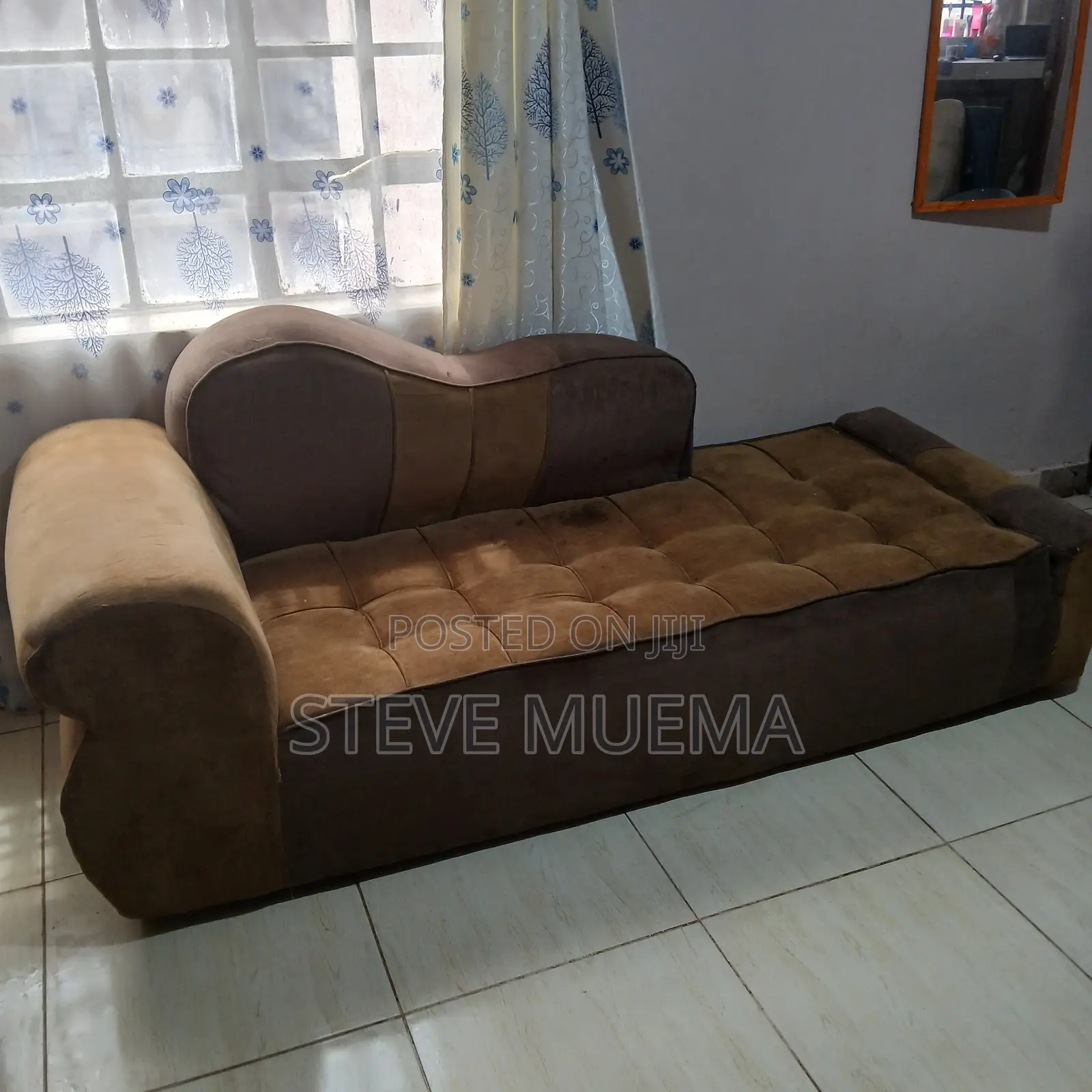 4 Seater Sofa Set and Sofa Bed.