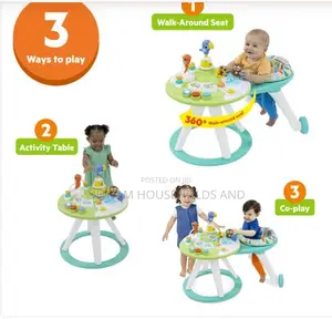 3 in 1 Baby Walker, Discovery Activity Center and Table ( 6 Months+)