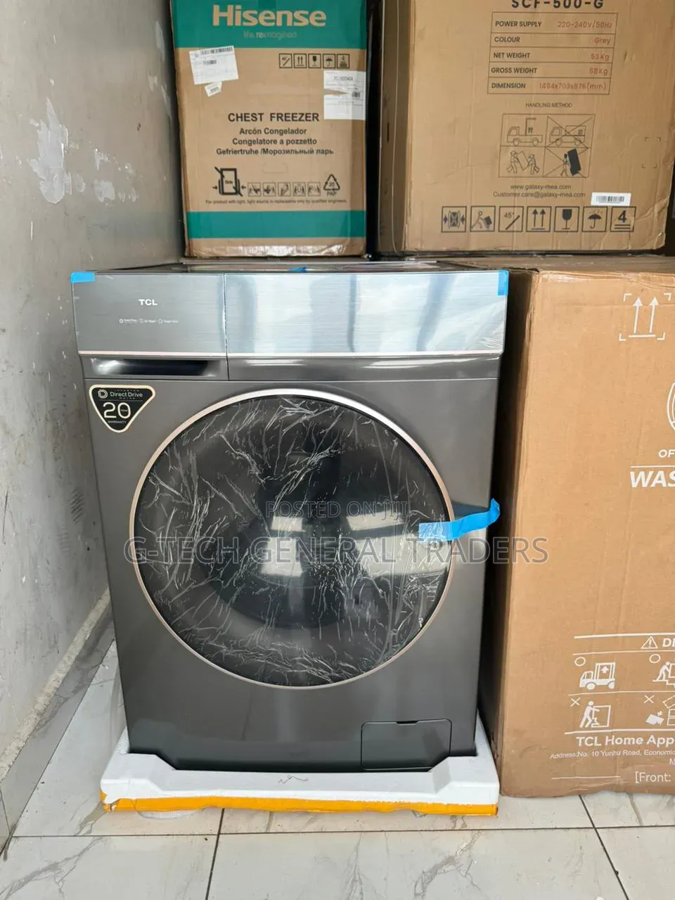 TCL 10kg Washer 7kg Dryer Front Loader Wash and Dry Washing Machine