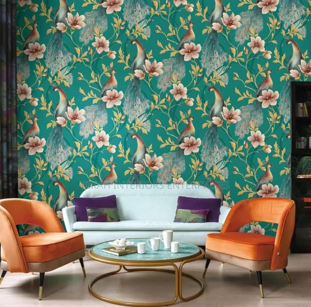 Florals Wallpapers Wallpapers Green Environmental Friendly Robertson's