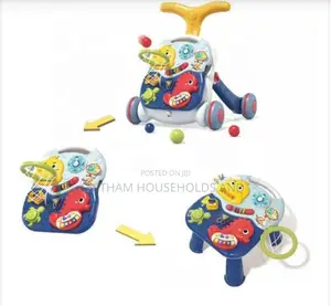 3in1 Play Grow Height Adjustable Baby Walker, Activity Hangingtable