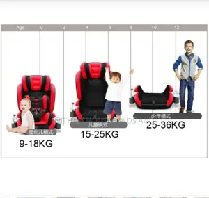 Kildo 3-in-1 Baby Car Seat Booster Height Adjustable