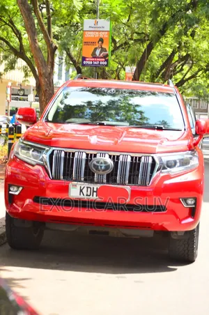 Toyota Land Cruiser Prado 2018 Red