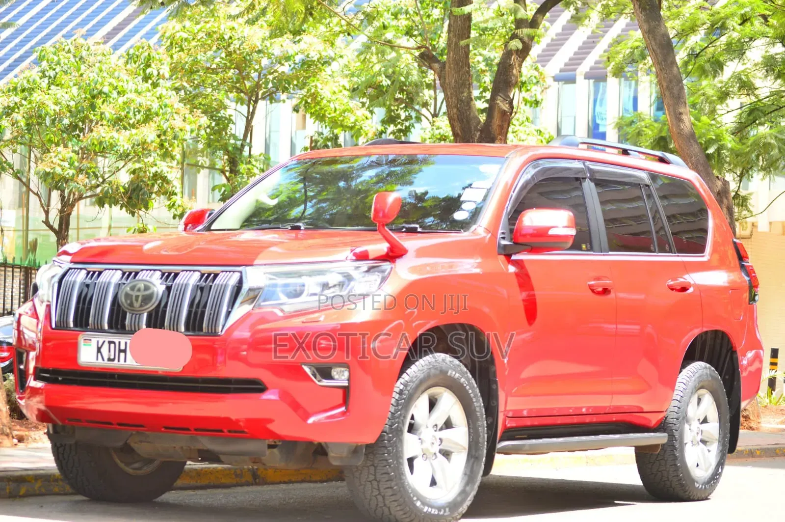 Toyota Land Cruiser Prado 2.7 2018 Red