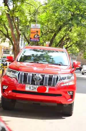 Toyota Land Cruiser Prado 2.7 2018 Red