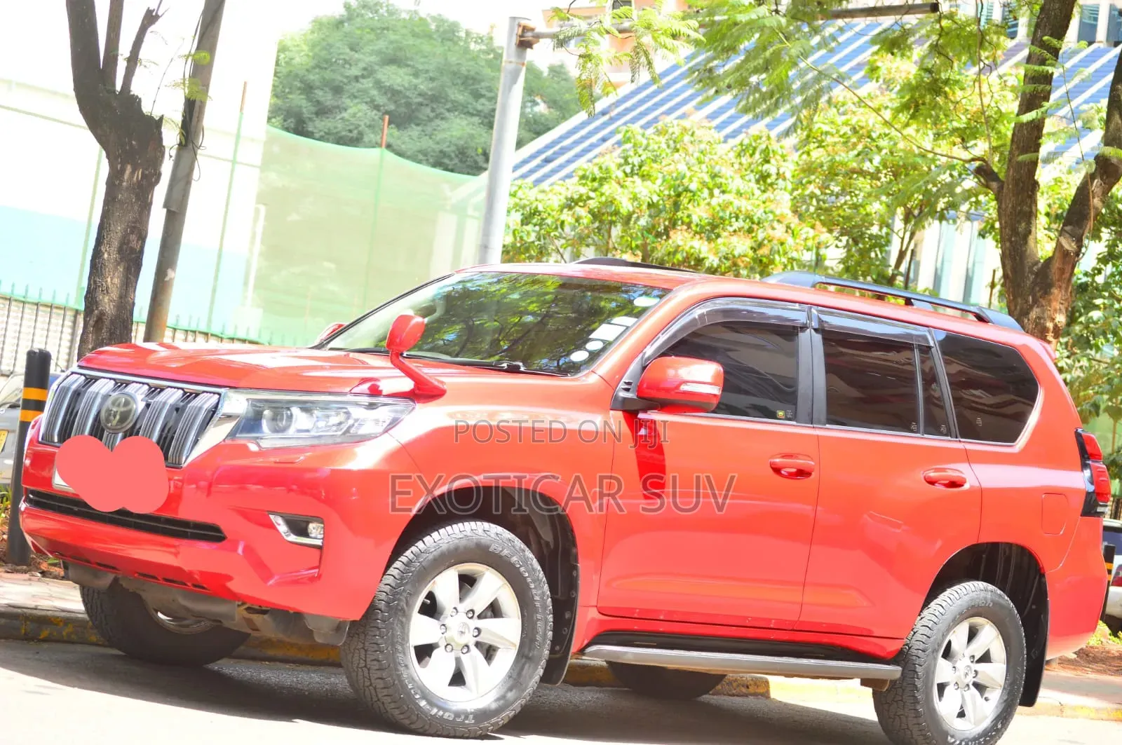 Toyota Land Cruiser Prado 2.7 2018 Red