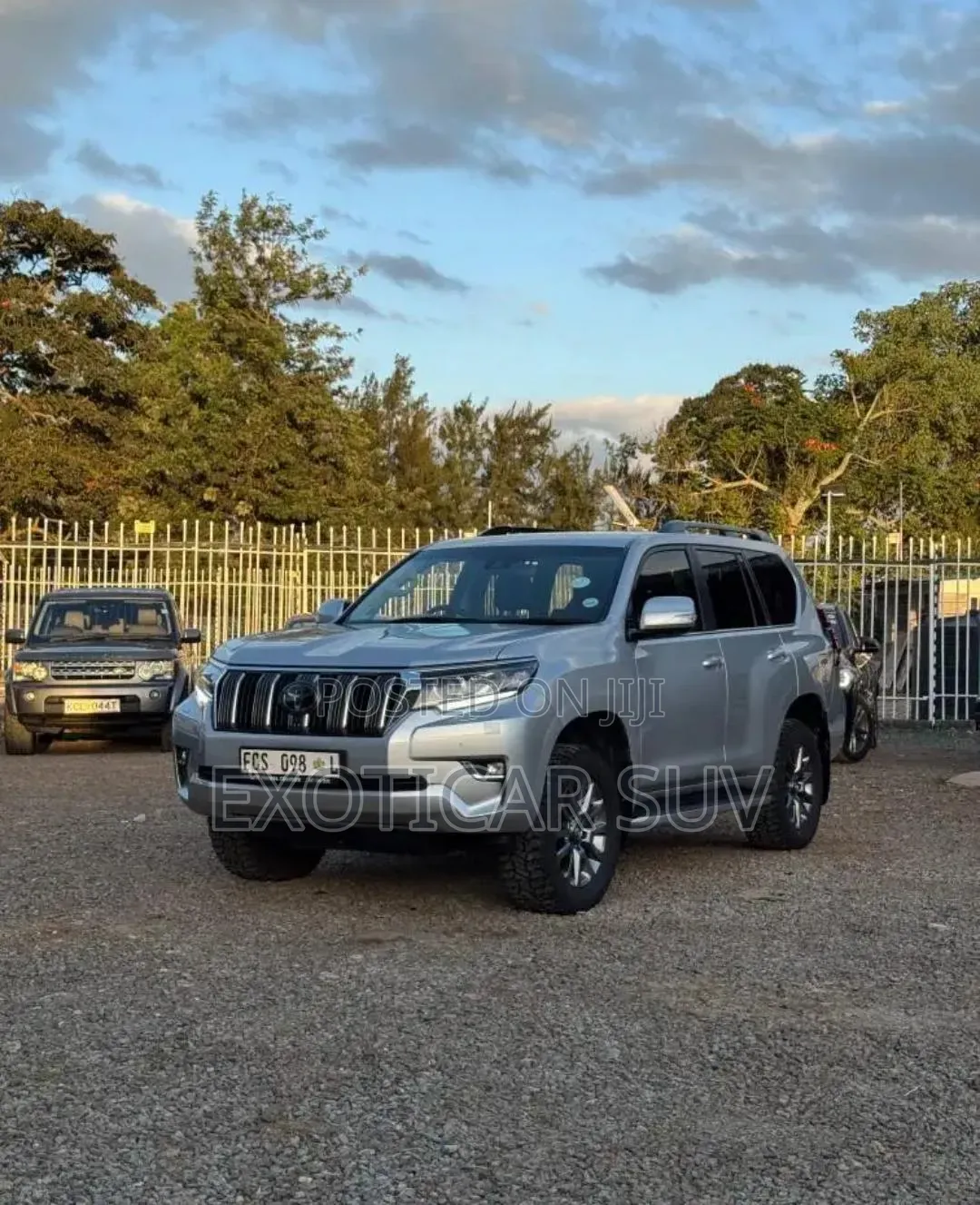 Toyota Land Cruiser Prado 3.0 190hp 2019 Silver