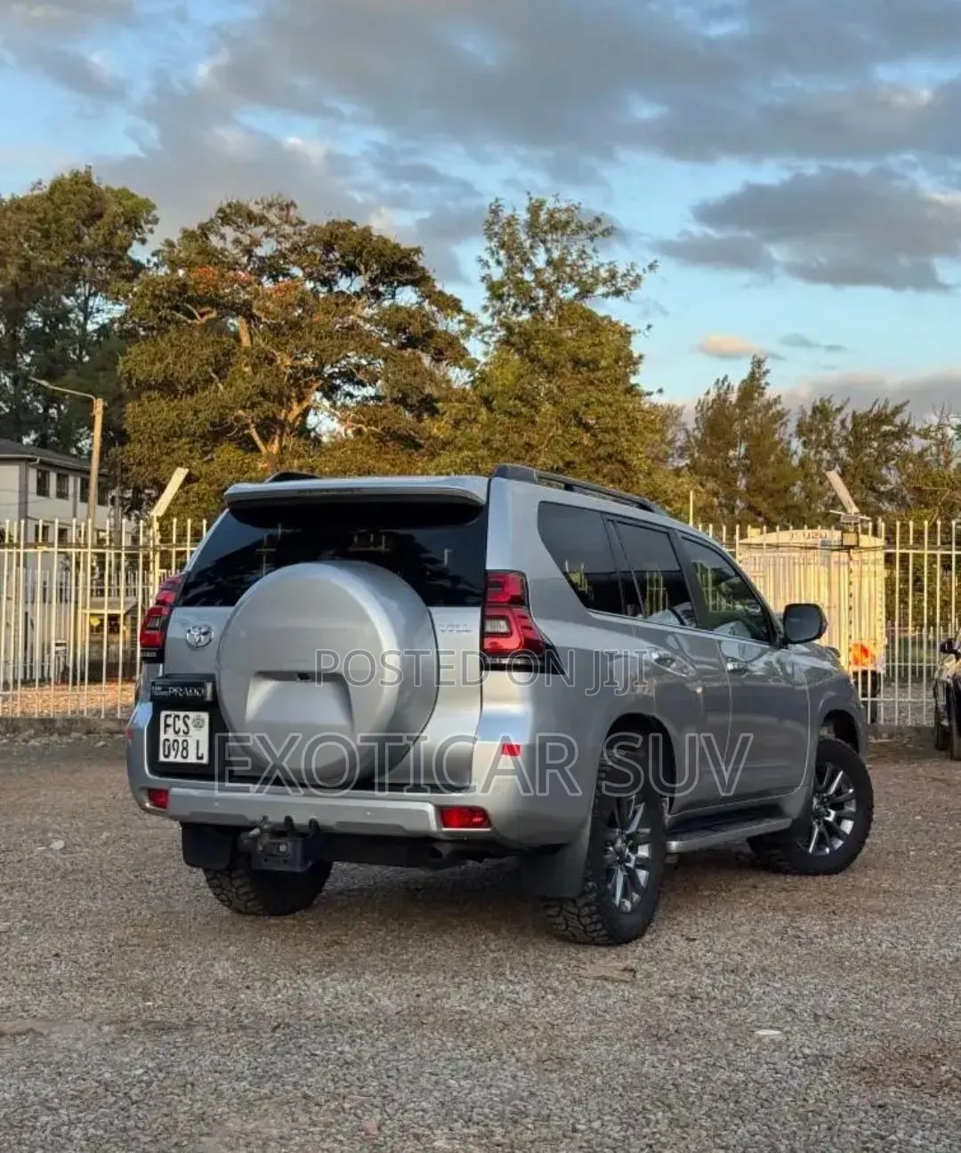 Toyota Land Cruiser Prado 3.0 190hp 2019 Silver