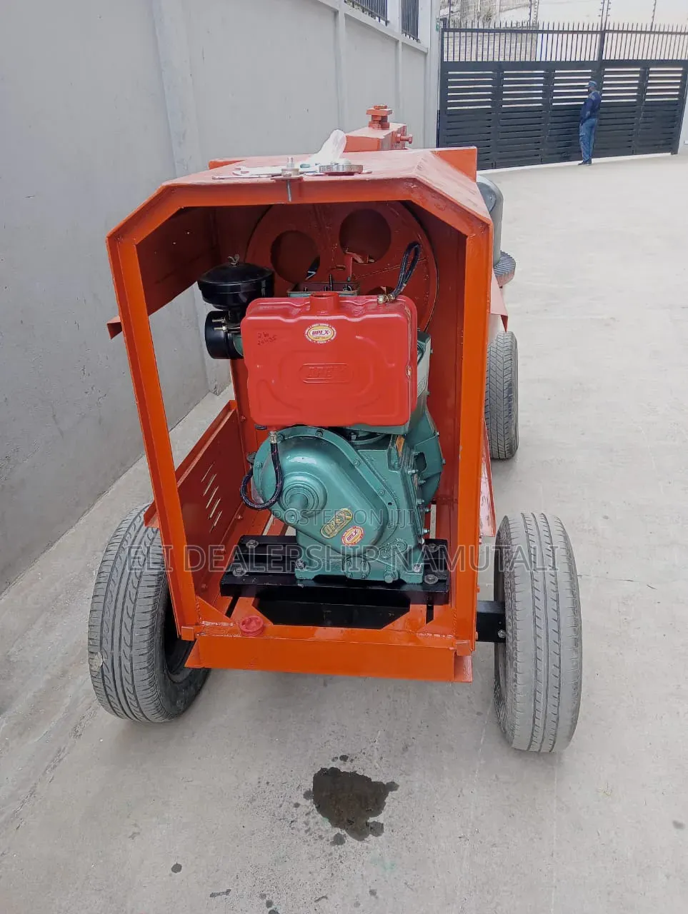 500 Litre Titan Concrete Mixer With Gear Drive System
