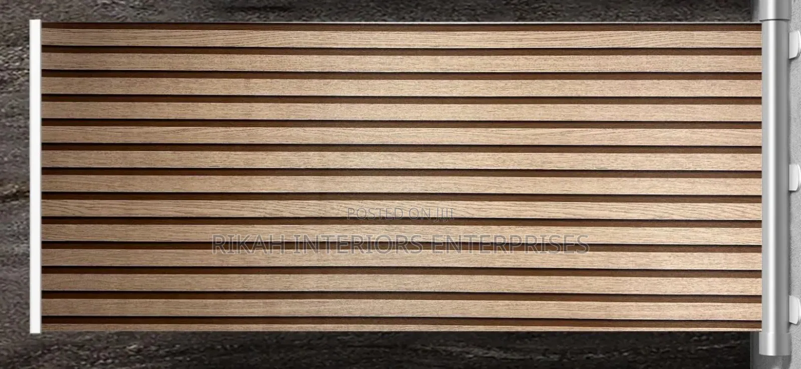 Brown Lines Wallpapers Wallpapers Environmental Friendly Fluted