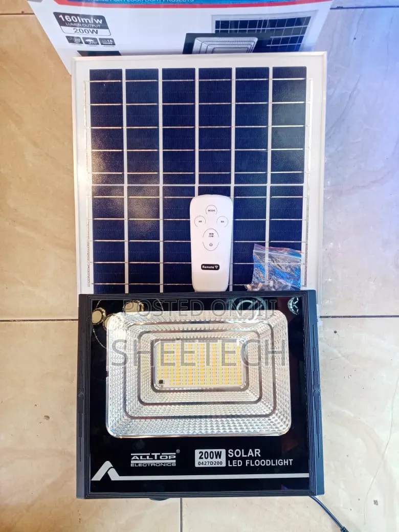 200w Solar Floodlight Alltops