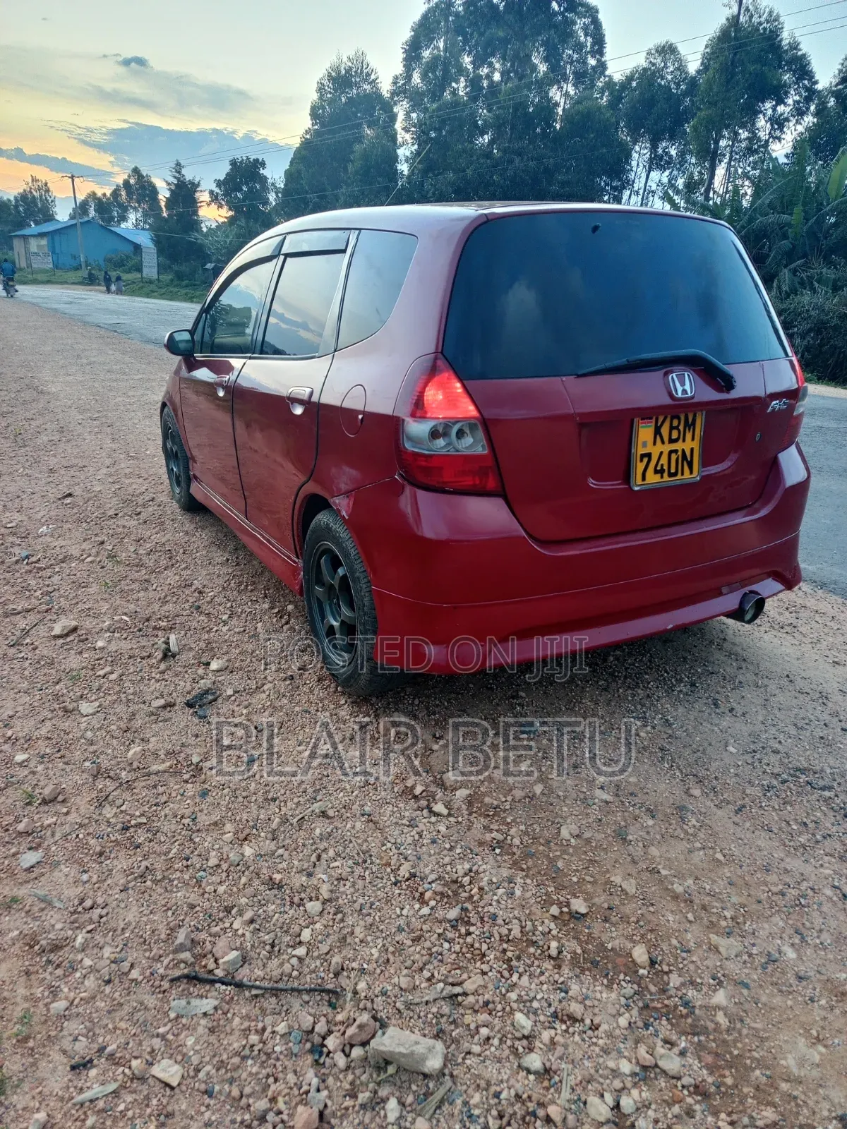 Honda Fit 2003 Red