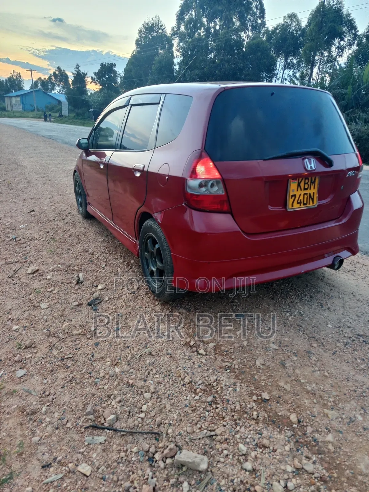 Honda Fit 2003 Red