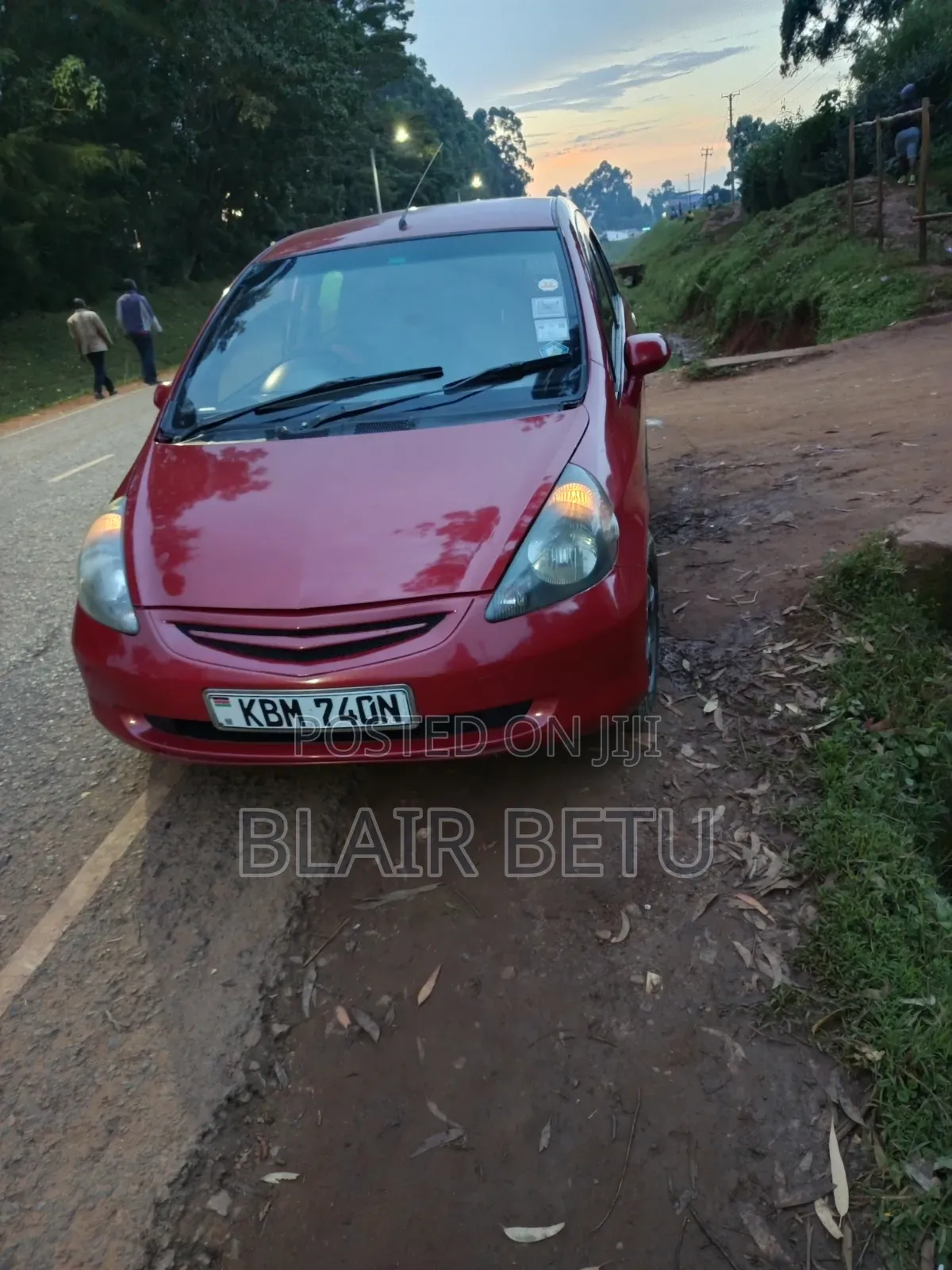 Honda Fit 2003 Red