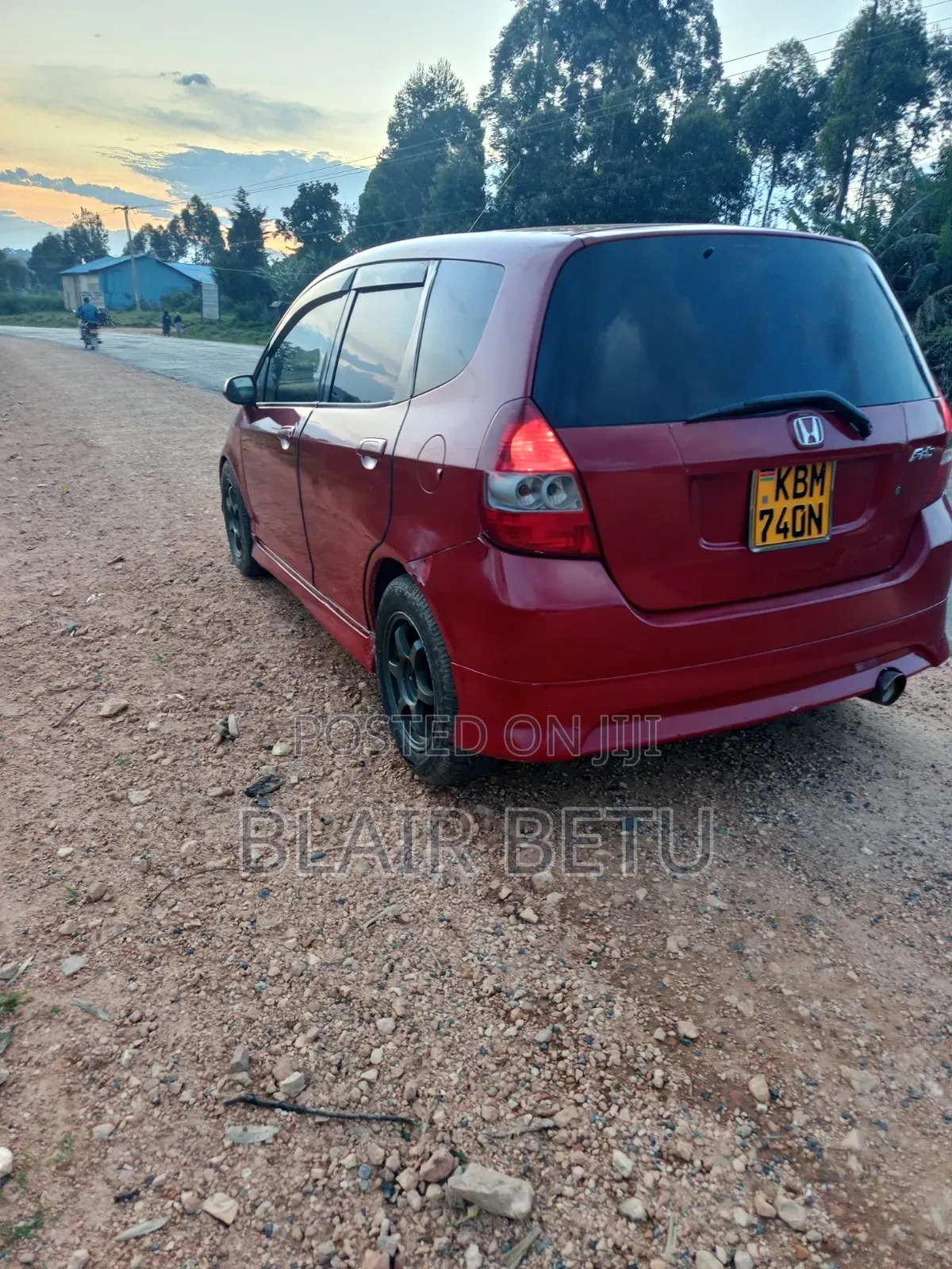 Honda Fit 2003 Red
