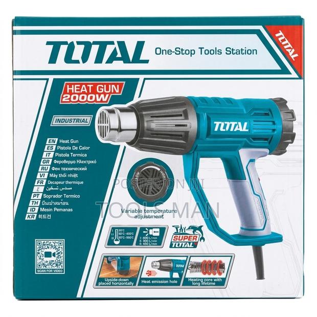 Total 2000w Industrial Variable Temperature Heat Gun