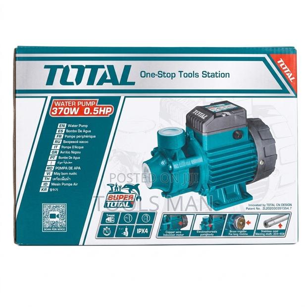 Total 370w 0.5hp Industrial Domestic Peripheral Water Pump
