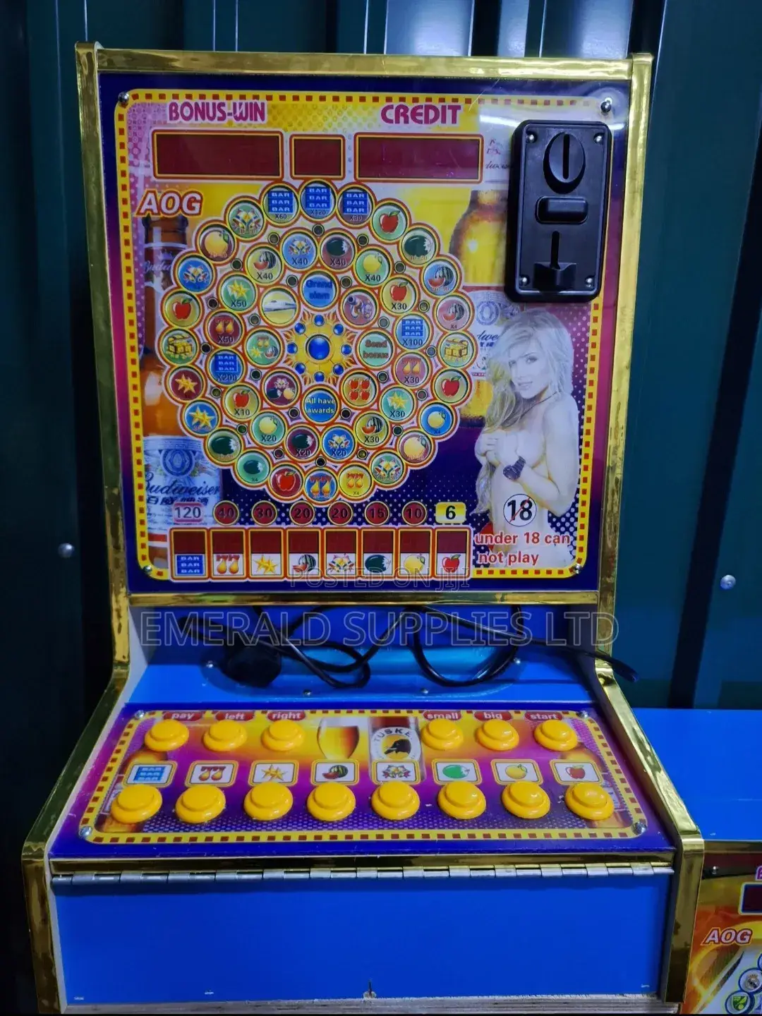 Coin Wlot Machine Kanyonde Supplier in Kenya