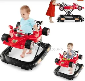 Convertible Baby Walker With 3 Adjustable Height Settings