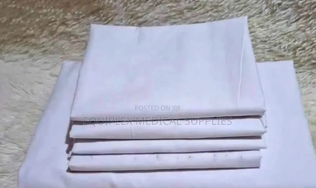 High Quality White Hospital Bedsheets (Pairs)