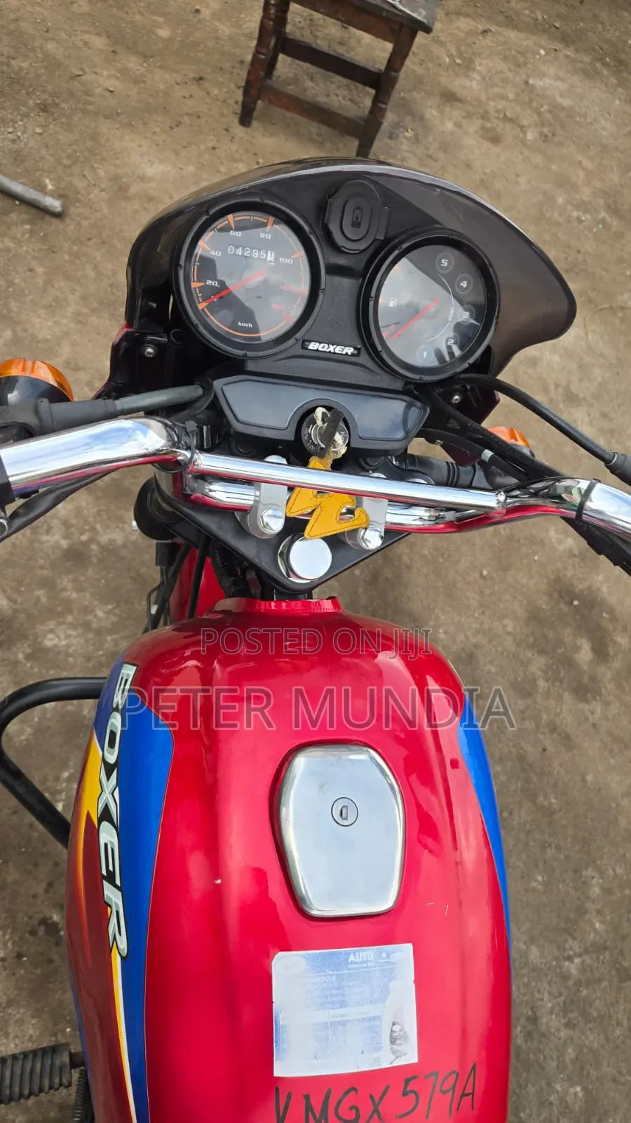 Bajaj Boxer 125 2025 Red