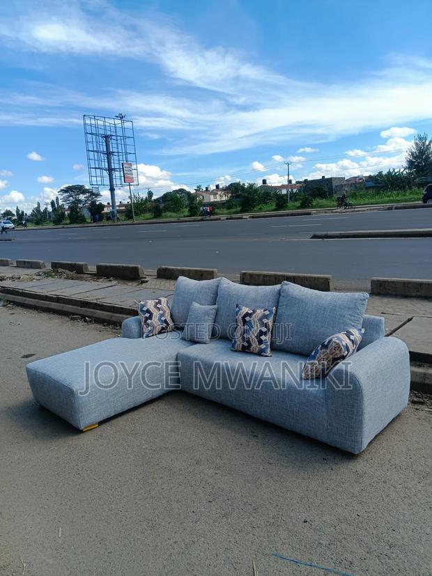 Sofa Set , L Shape Light Grey.
