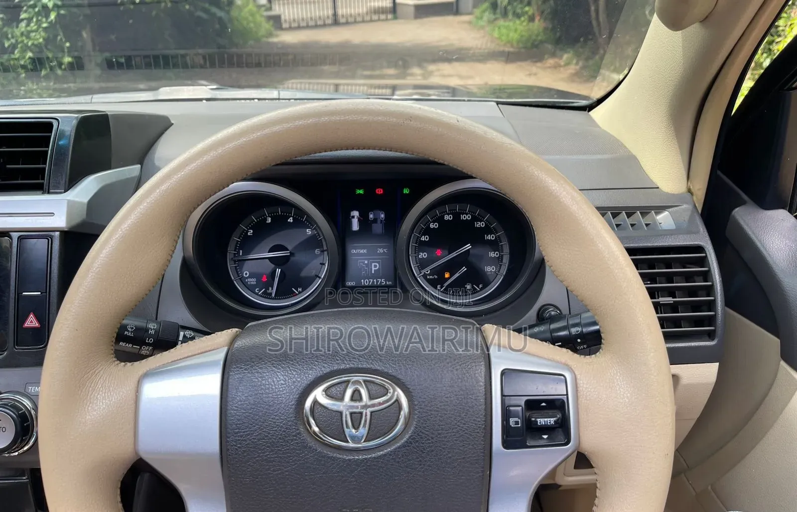 Toyota Land Cruiser Prado 2014 Gray
