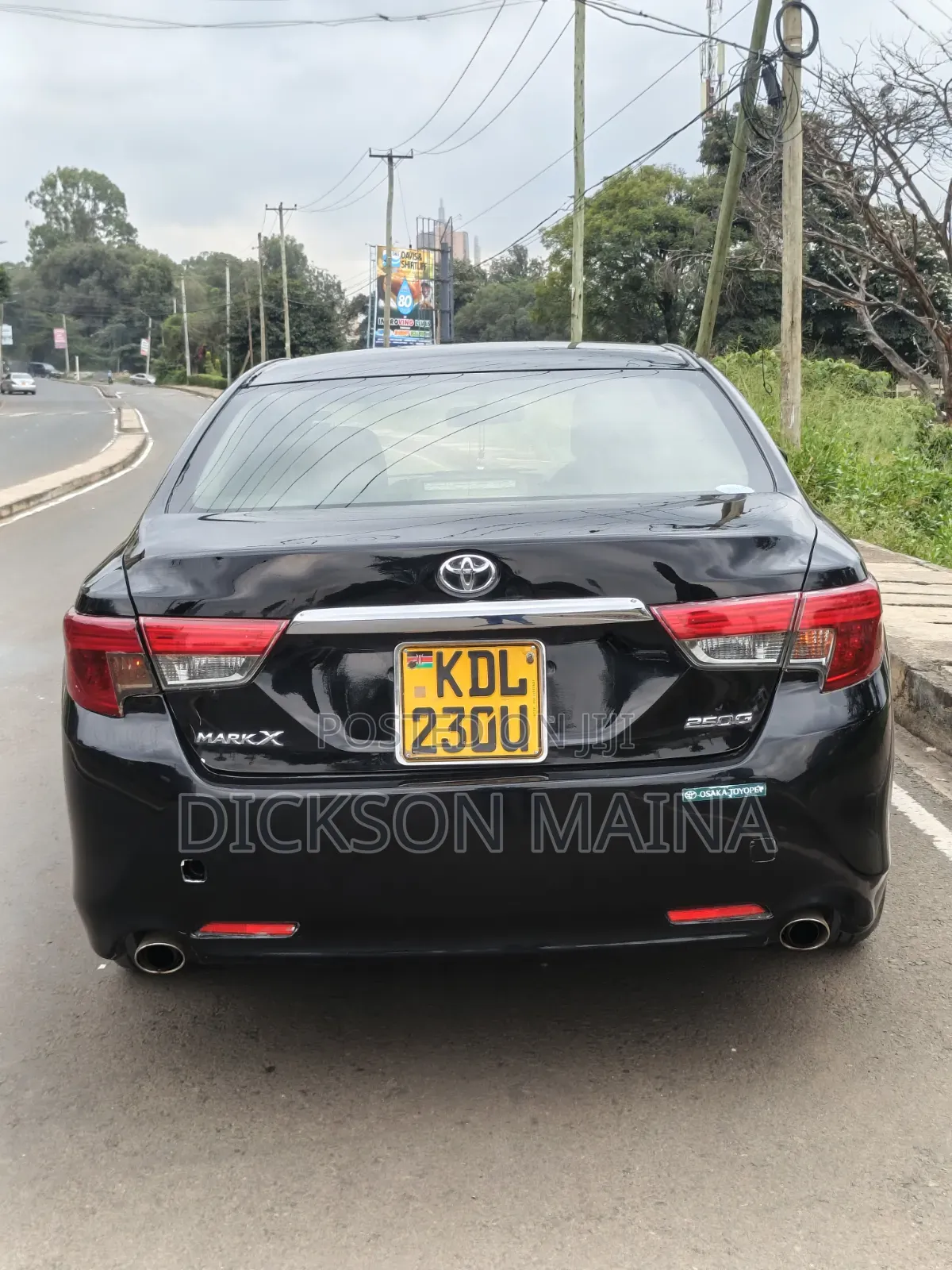 Toyota Mark X 2.5 AWD 2016 Black