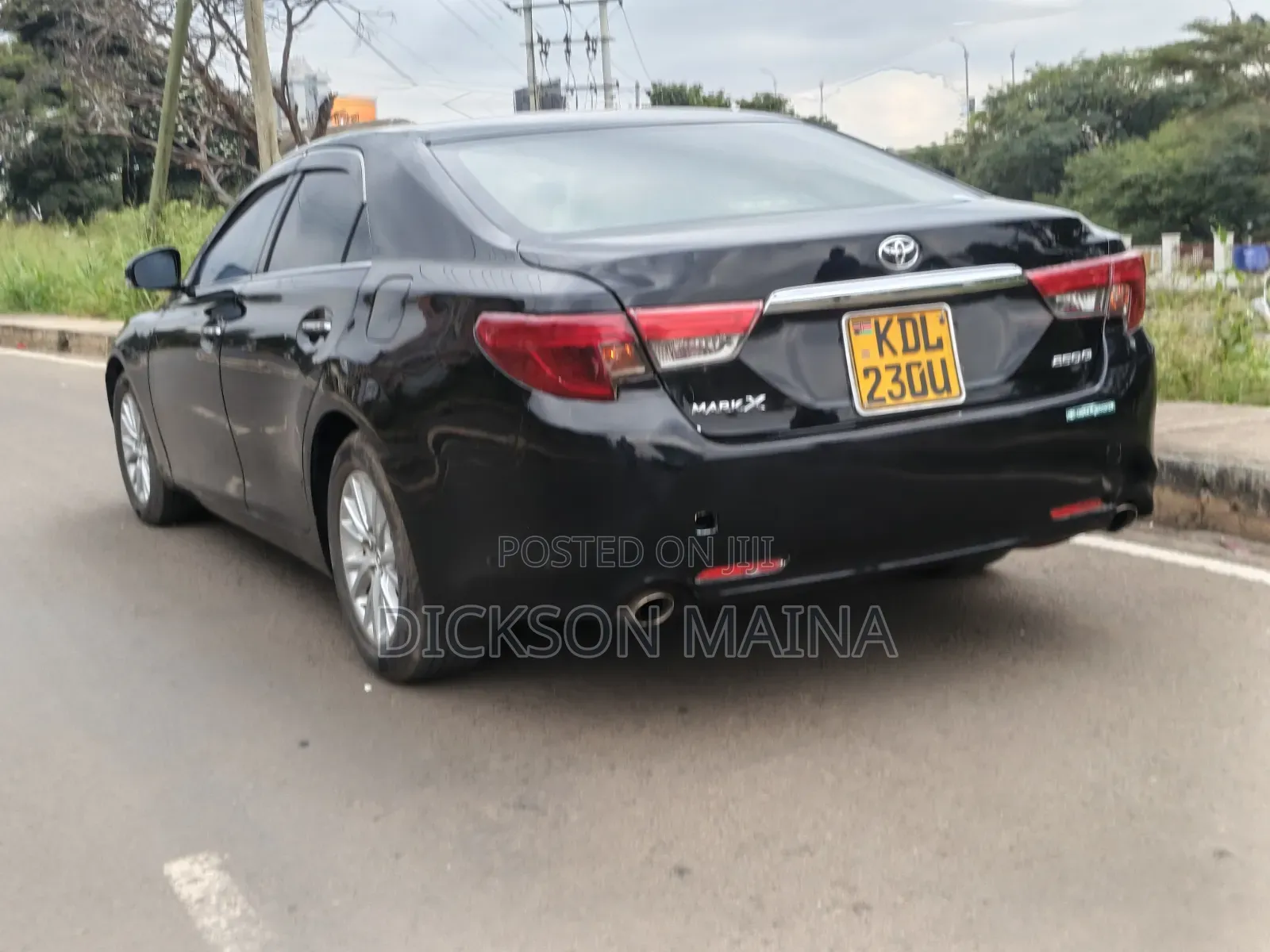 Toyota Mark X 2.5 AWD 2016 Black