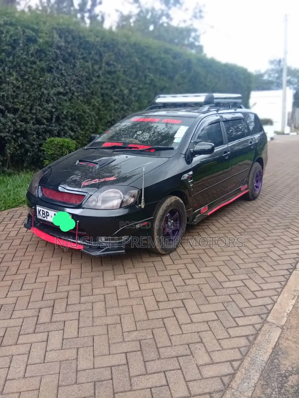 Toyota Corolla Fielder 2005 Black