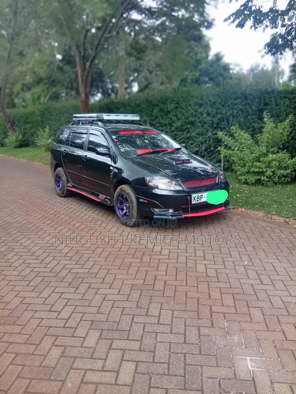 Toyota Corolla Fielder 2005 Black