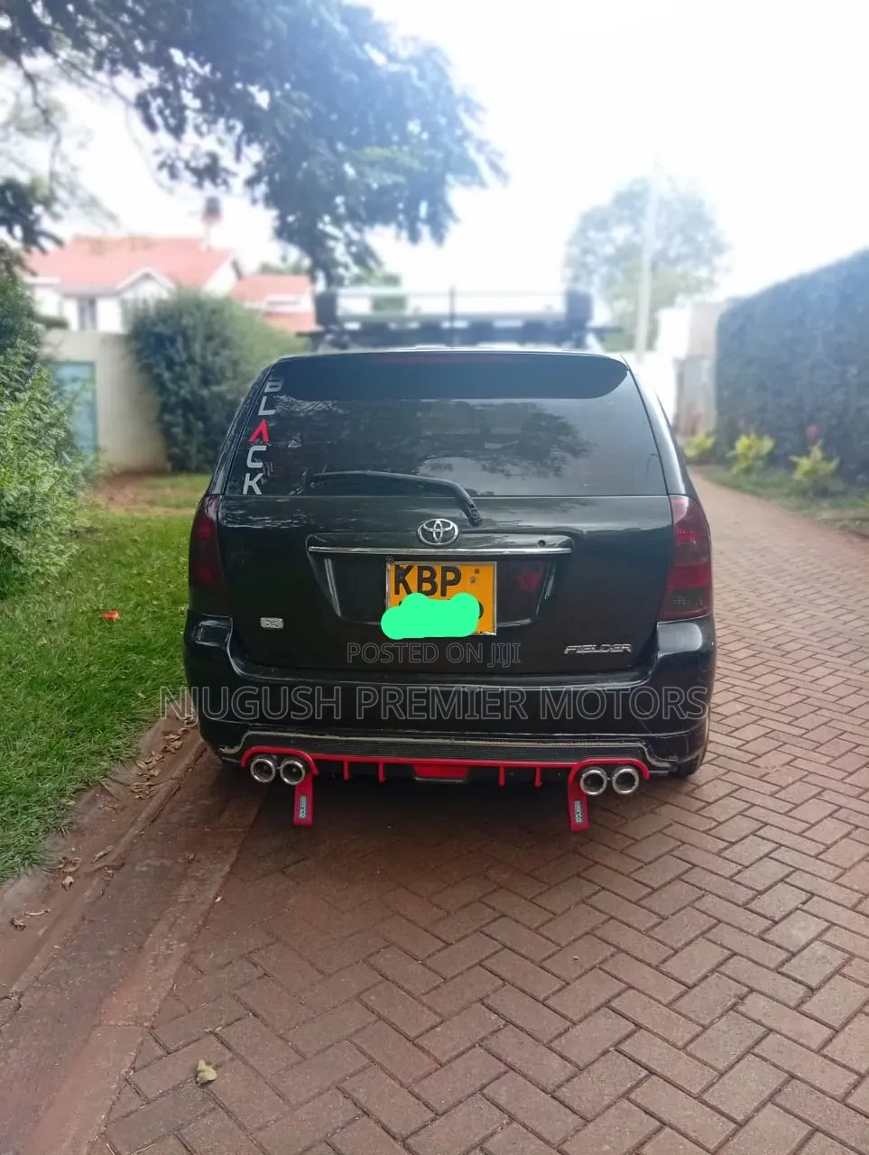 Toyota Corolla Fielder 2005 Black