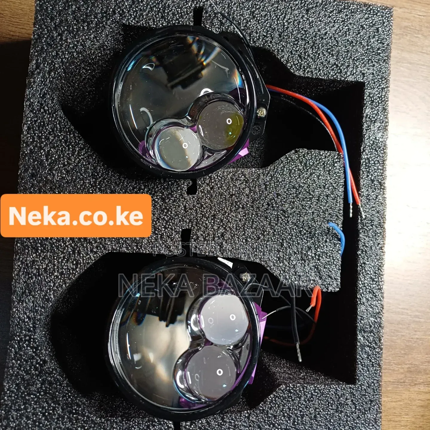 Double Laser Led Car Projector Light
