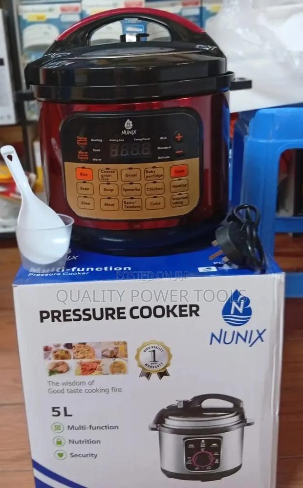 Nunixpc-02 5ltrshigh Quality Multi-Functional Electric Pressure Cooker - thumbnail 2