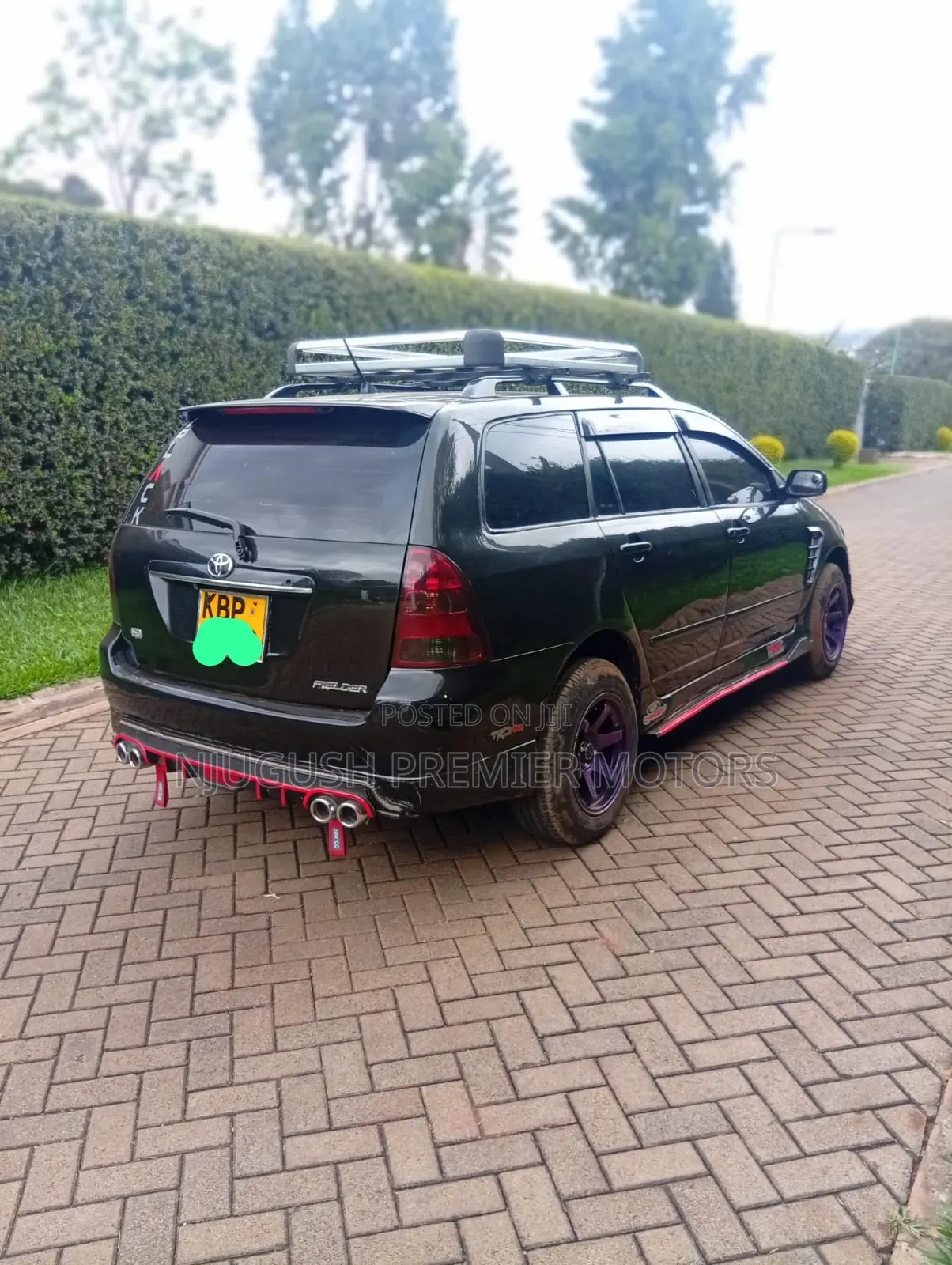 Toyota Corolla Fielder 2005 Black
