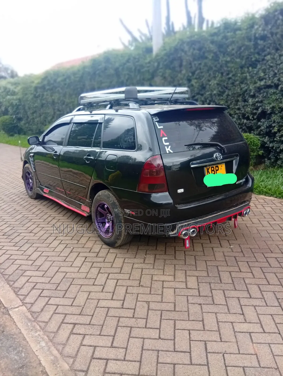 Toyota Corolla Fielder 2005 Black