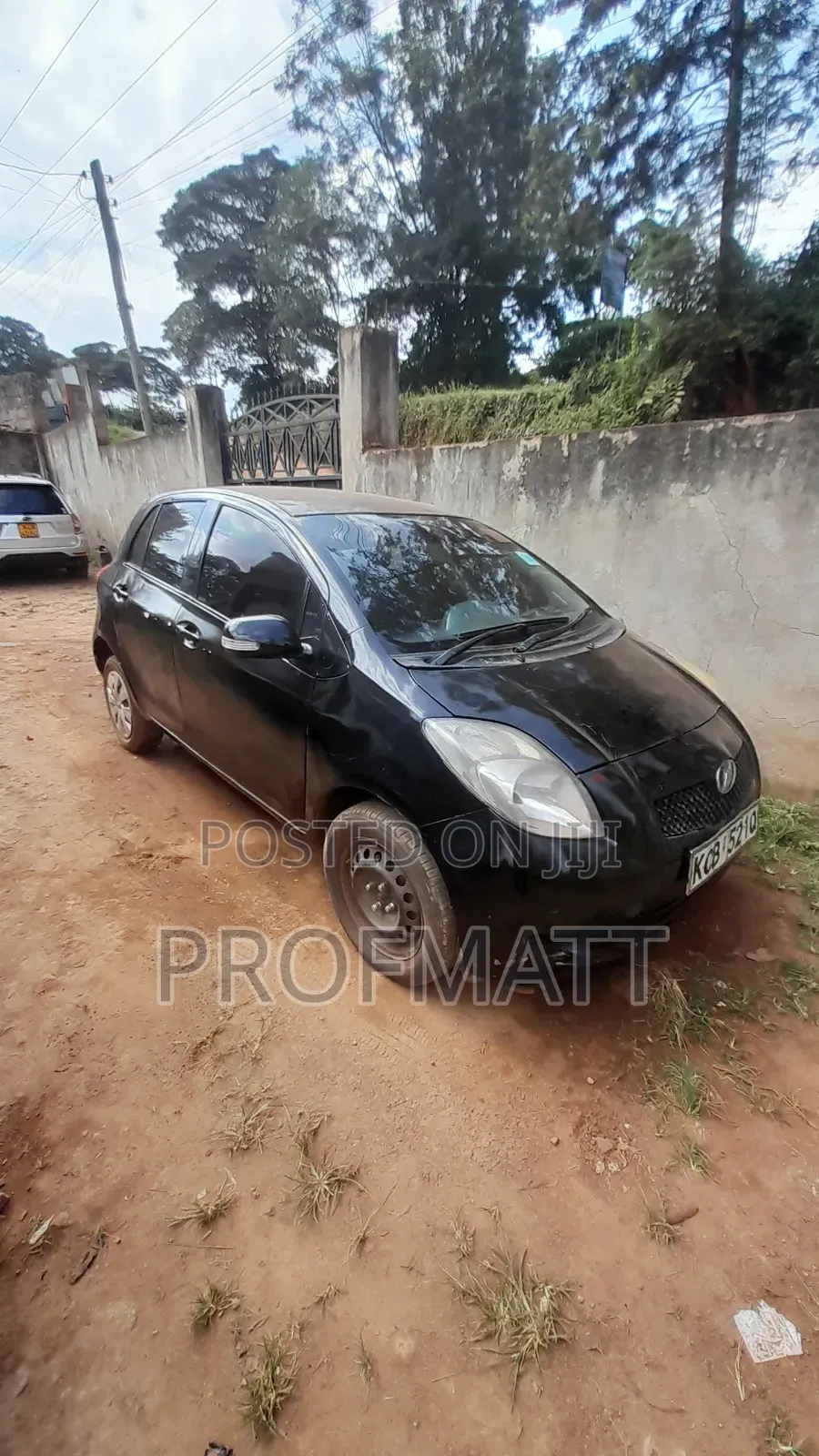 Toyota Vitz 2007 Black