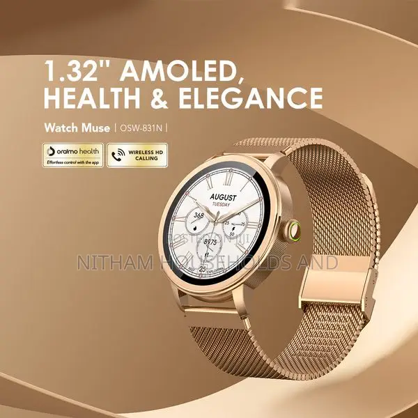 Oraimo Osw-831n Watch Muse 1.32” Amoled Ip68 Smart Watch